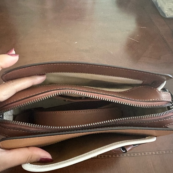 coach tate caryall in Colorblock - C2586 - chalk natural/multi - Picture 4 of 7